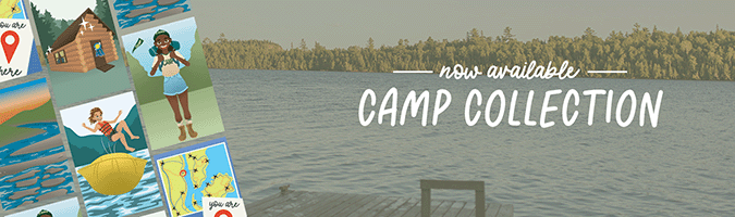 Charlie Cards Camp Collection